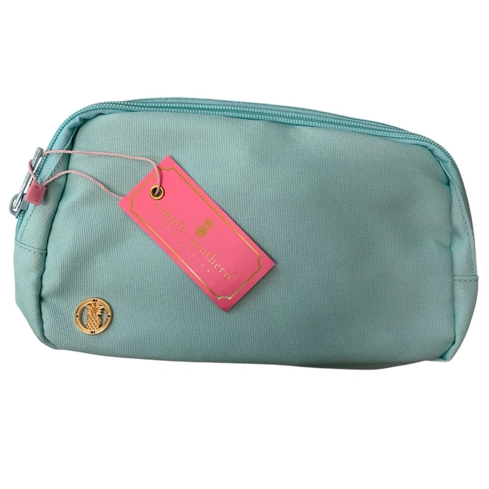 NWT Simply Southern Crossbody / Fanny Pack w/ adjustable strap Light Blue - Picture 1 of 3